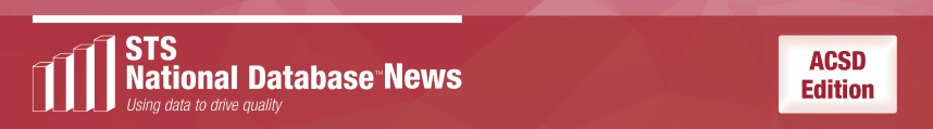 STS National Database News ACSD Edition, March/April 2019 STS